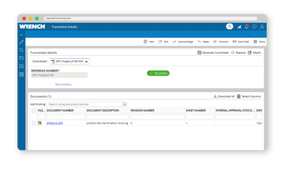 Client and Vendor document handling