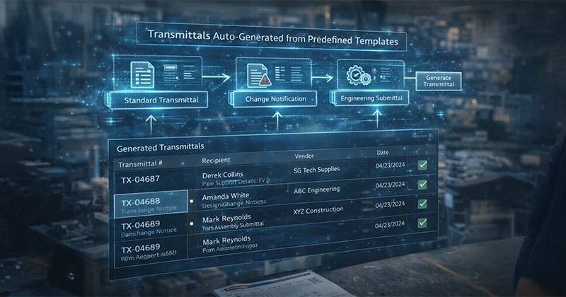 One-Click Transmittal Creation