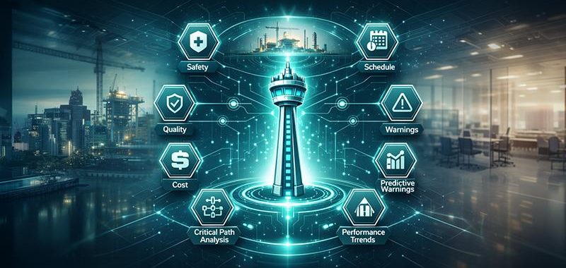 AI Control Tower : From Dashboards to self-monitoring, self-assessing, and self-correcting Action driven Project Control